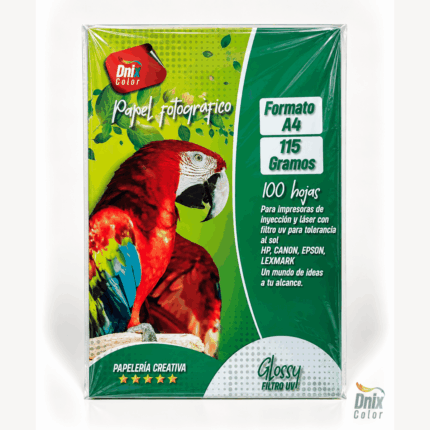 Papel fotográfico 115 gramos DNIX COLOR